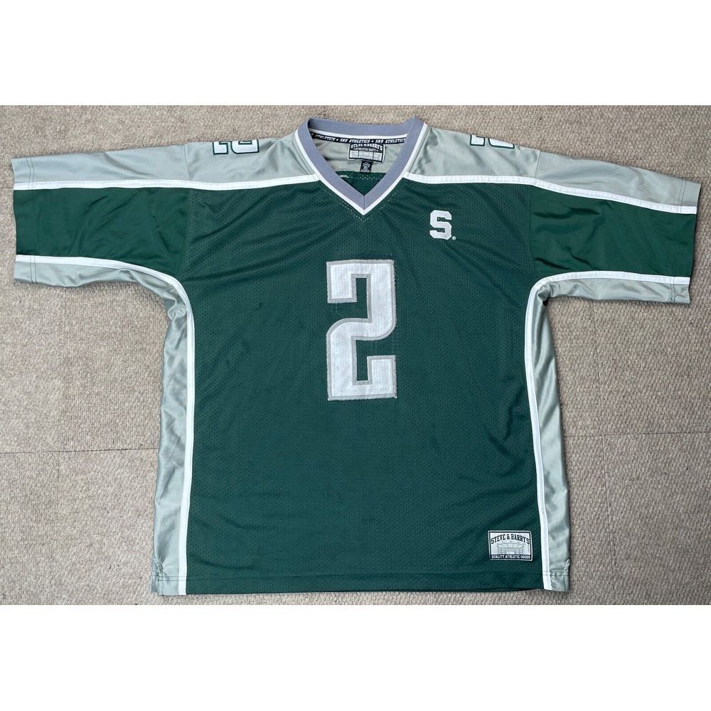 Steve‎ & Barry's Michigan State #2 Men's Football Jersey Size XXXL